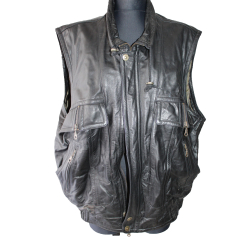 KAMIZELKA MOTOR SKÓRA TRAPPER rozm. 52